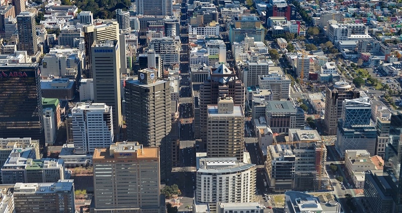 View of Cape Town CBD